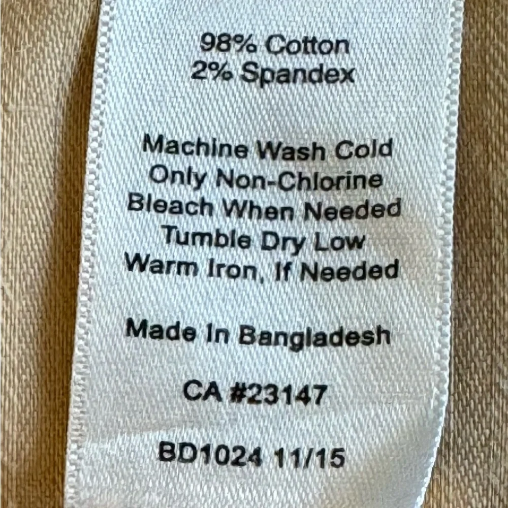 Talbots White 7” Perfect Shorts - 12 - Picture 3 of 5